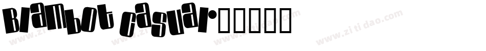 Blambot Casual字体转换